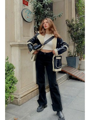 Trn JNS Yüksek Bel 90's Wide Leg Jeans