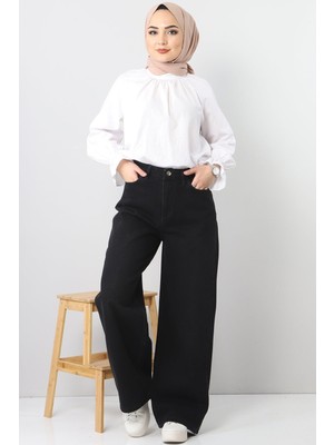 Trn JNS Yüksek Bel 90's Wide Leg Jeans