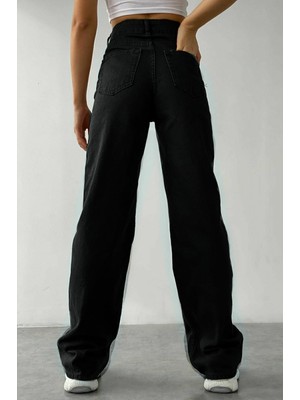 Trn JNS Yüksek Bel 90's Wide Leg Jeans