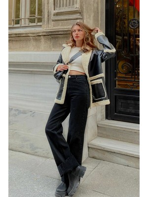 Trn JNS Yüksek Bel 90's Wide Leg Jeans