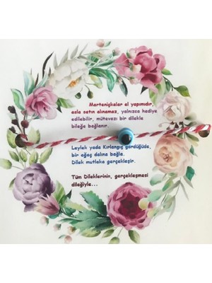 Perfectıon Marteniçka Dilek Bilekliği Nazar Boncuklu 10 Adet