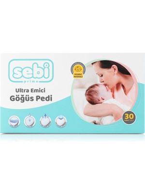 Sebi Prime Ultra Emici Göğüs Pedi 30 Adet