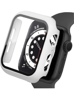 E2M BİNANO APPLE WATCH 42MM SENSE KASA VE EKRAN KORUYUCU BEYAZ
