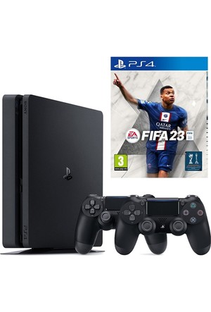 Sony PlayStation 4 500GB Game Console with GTA V and The Last of Us - Black  for sale online