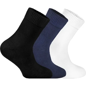 Nova Socks Kadın 3'lü Bambu Lastiksiz Sıkmayan ik Bilek Çorap /  Çorabı