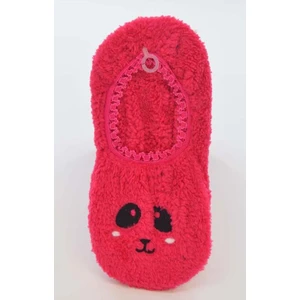 Dode Flora Kadın Gülen Yüz Emojili Peluş Panduf