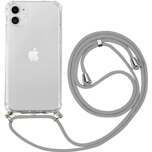 Iphone 11 Uyumlu Boyundan Askılı Şeffaf Darbe Emici Antishock Silikon Telefon Kılıfı