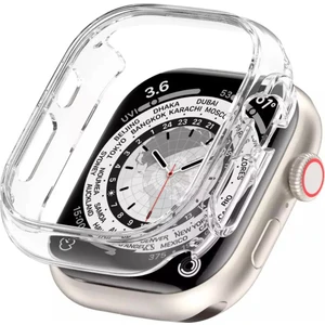 Apple Watch Ultra 49MM Kasa Koruyucu Kılıf Anti-Scratch Sert Pc Slim ( Ön Kısımaçık )