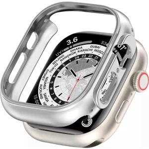 Apple Watch Ultra 49MM Kasa Koruyucu Kılıf Anti-Scratch Sert Pc Slim ( Ön Kısımaçık )