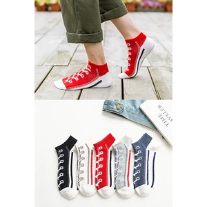 Color Socks 5 Çift Eğlenceli Ayakkabı Desenli Çorap Seti