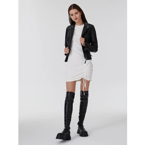 Slim Fit Kadın Mont Pu