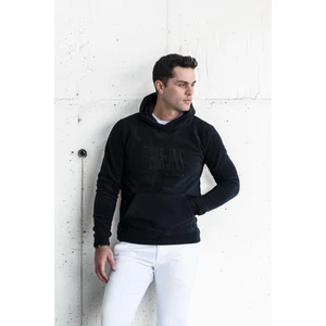 Kapşonlu Slimfit Polar Erkek Sweatshirt