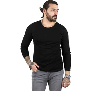 Uzun Kollu Sıfır Yaka Erkek Sweat 2300423