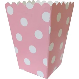 Çıtı Pıtı Store Mısır Kutusu Pembe Puantiyeli 8 Li