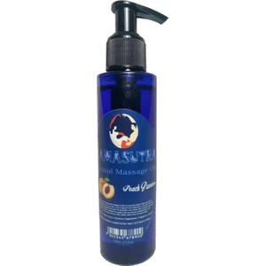 Erkeklere Kadınlara Özel Şeftali Aromalı Vücut Masaj Yağı Peach Flavored Massage Oil 2 x 125 ml