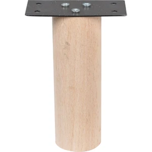 Ahşap Ayak Mobilya Baza Koltuk Kanepe Ünite Sehba Dolap Ayağı Boy 12 cm Çap 4 cm Boyasız