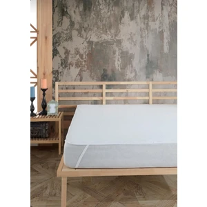 AY Home  Tek Kişilik Sıvı Geçirmez Alez Yatak Koruyucu 100 X 200 CM Ebatında 100 % PAMUKLU  Beyaz  Köşeleri  Lastıklı