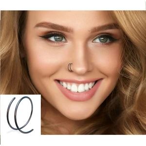 Begonia Accessories , 925 Ayar Gümüş Çift Görünümlü Halka Hızma