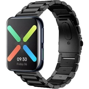 Oppo Watch 46MM  Paslanmaz Metal Kordon (Aparat Dahil)