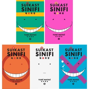 Suikast Sınıfı 2-3-4-5-6. Ciltler Manga Seti