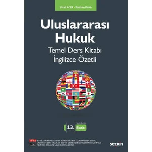 Uluslararası Hukuk Temel Ders Kitabı Ingilizce Özetli