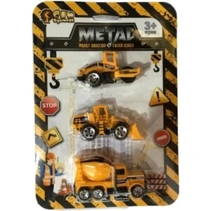 Can Oyuncak Oyuncak Metal 3'lü Inşaat Seti