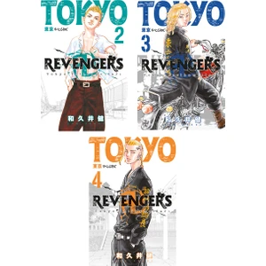Tokyo Revengers 2-3-4. Ciltler Manga Seti