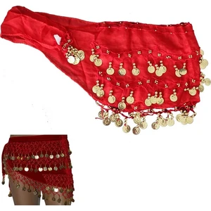 Çıtı Pıtı Store Kırmızı Renk Şakira Dansöz Oryantal Kemeri