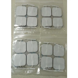 Tens Cihaz Kablolu Yedek Elektrot 5x5 Tens Pedi 4 Lü (  4 Paket )