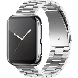 Oppo Watch 46MM  Paslanmaz Metal Kordon (Aparat Dahil)