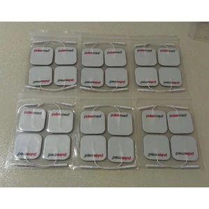 - Tens Cihaz Kablolu Yedek Elektrot 5x5 Tens Pedi 4 Lü (  6 Paket)