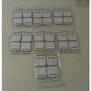 - Tens Cihaz Kablolu Yedek Elektrot 5x5 Tens Pedi 4 Lü (  7 Paket)