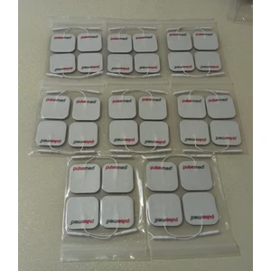 - Tens Cihaz Kablolu Yedek Elektrot 5x5 Tens Pedi 4 Lü ( 8 Paket)