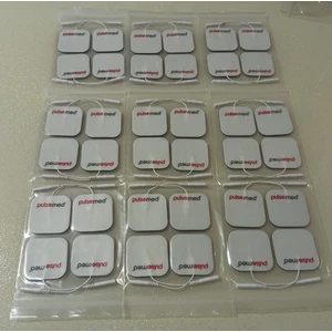 - Tens Cihaz Kablolu Yedek Elektrot 5x5 Tens Pedi 4 Lü (  9 Paket)
