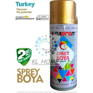 Altın Gold Sprey Boya 400 ml Uygun Büyük Boy