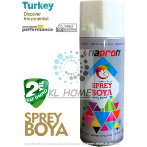Beyaz Uygun Büyük Boy 400 ml  Sprey Boya