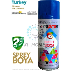 Lacivert Renk Uygun Büyük Boy 400 ml  Sprey Boya