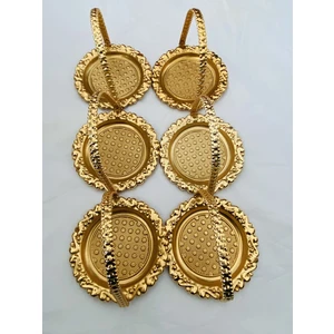 Jindar Life Kahve Yanı Gold Lokumluk - Sunumluk - Çerezlik - İkramlık.