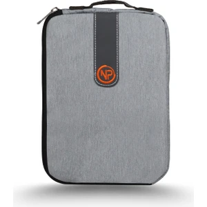 Npo Ace Mini 10" Apple Ipad, Lenovo, Huawei, Samsung Uyumlu Tablet Kılıfı/çantası-Açık Gri