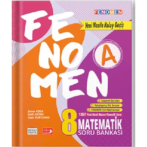 Gama Yayınları Fenomen Okul 8. Sınıf Lg Matematik - A -Soru Bankası