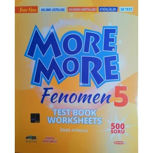 Kurmay Yayınları 5.Sınıf Fenomen Test Book Worksheets