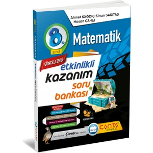 Çanta Yayınları Yeni 8.Sınıf LGS Matematik Kazanım Soru Bankası