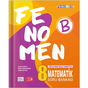 Gama Yayınları Fenomen Okul 8. Sınıf Lg Matematik - B - Soru Bankası