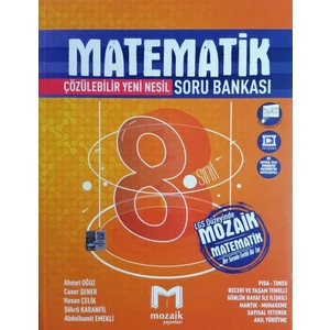 Mozaik Yayınları 8.Sınıf LGS Matematik Soru Bankası