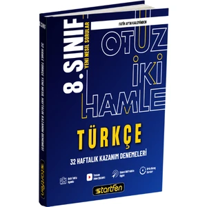 Startfen 8.sınıf Lgs Türkçe 32 Hamle Kazanım Denemeleri