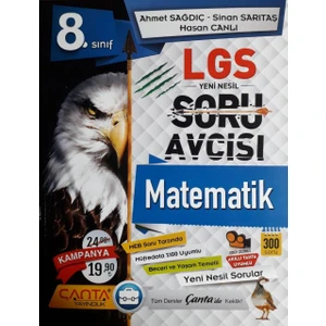 Çanta Yayınları 8.Sınıf LGS Soru Avcısı Matematik