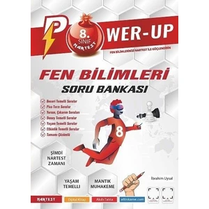 Nartest Yayınevi 8. Sınıf LGS Power-Up Fen Bilimleri Soru Bankası