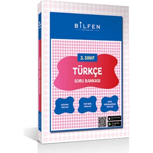 Bilfen Yayınları 3. Sınıf Türkçe Soru Bankası - 3 Türkçe