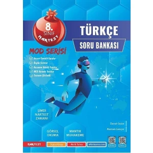 Nartest Yayınevi 8. Sınıf LGS Mod Türkçe Soru Bankası - Nartest Yayınevi Mod