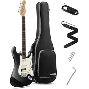 DST-400 Elektro Gitar Seti (Siyah)